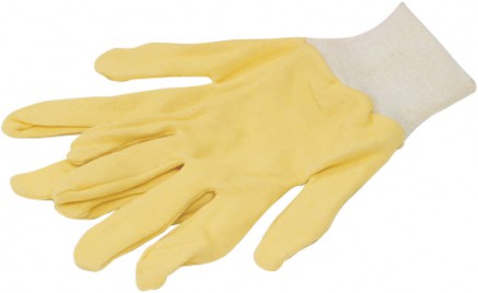 Cotton Gloves, elastic