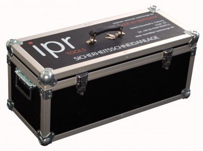 Tool case for ipr safety cutting system