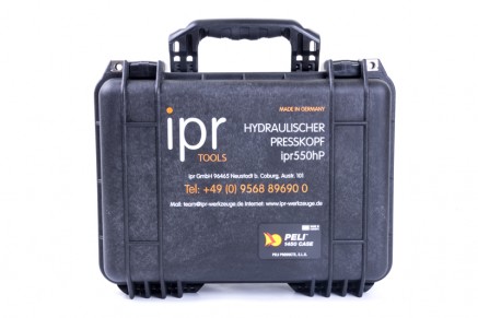 Tool case for hydraulic crimping head ipr550HP