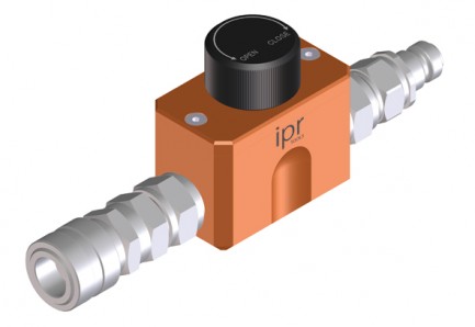 Blocking valve for pipe jacking tool